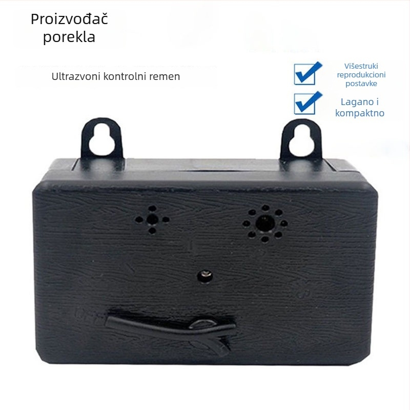 Prijenosni ultrazvučni uređaj za zaustavljanje lajat psa, vanjska uporaba, trening pasa, automatska regulacija frekvencije, ABS kućište