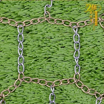 Metalna košarkaška mreža s lancem za stup/ okvir, 650 g po komadu, materijal 20480850006, branda Xin Qiangsheng