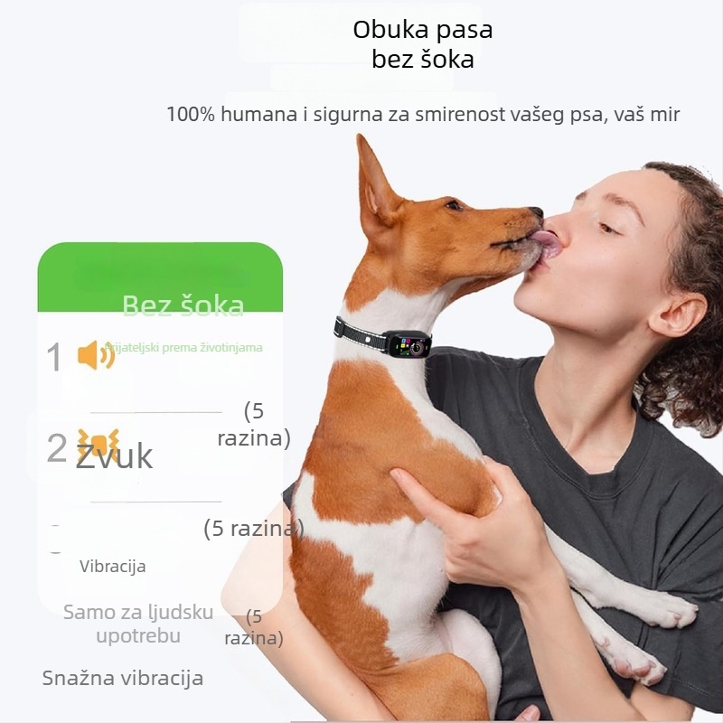 Pametna ogrlica za pse protiv lajanja - Ji chengxun, plastika, za pse, nije uvoz, ovlaštena privatna marka