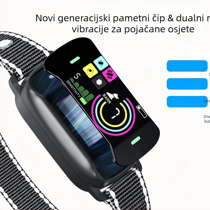 Pametna ogrlica za pse protiv lajanja - Ji chengxun, plastika, za pse, nije uvoz, ovlaštena privatna marka