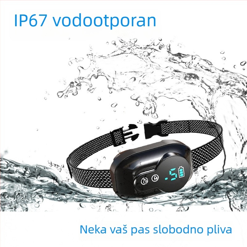 Ovratnik protiv laveža za pse - gumeno tijelo, univerzalna upotreba, brend Pet Home
