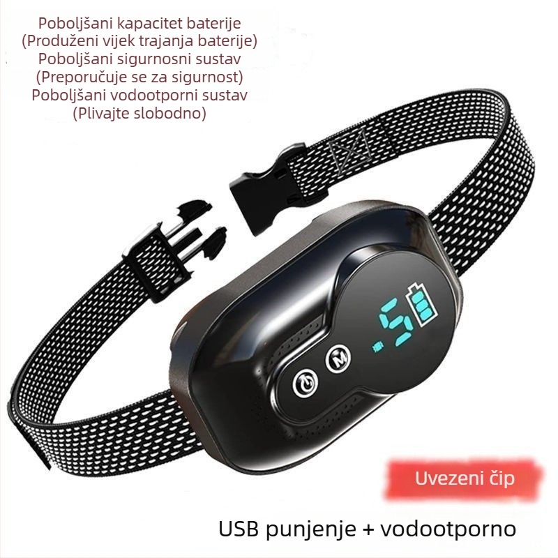 Ovratnik protiv laveža za pse - gumeno tijelo, univerzalna upotreba, brend Pet Home