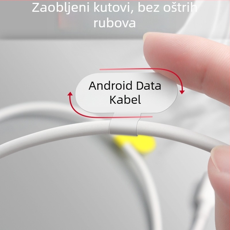 Vodootporna etiketa za kabel, samoljepljivi kraft papir, za ručno označavanje kablova, 100 etiketa