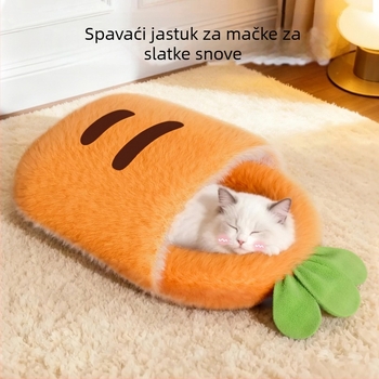 Mačje gnijezdo spavaća vreća Arctic fleece, AWER, pogodno za mačke i mačiće, sve-sezonska uporaba (Materijal: Arctic fleece; Marka: AWER; Namijenjeno: mačke; Pogodno za: mačke i mačiće; Kategorija: gnijezdo za mačke)