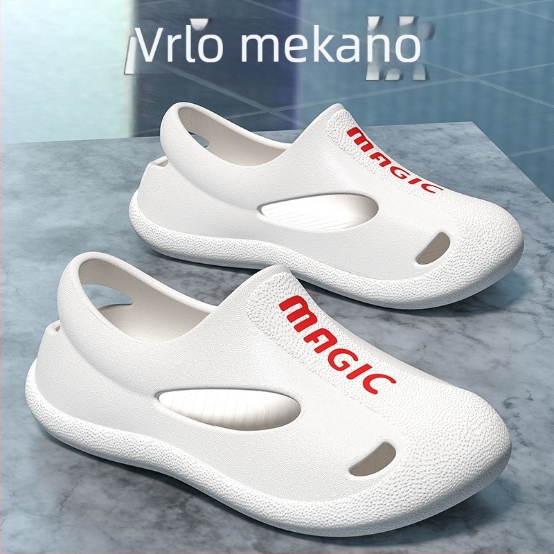 Muške sandale s EVA gornjim dijelom i EVA potplatom, zatvorenim prstom Baotou stil, vodootporne i protuklizne