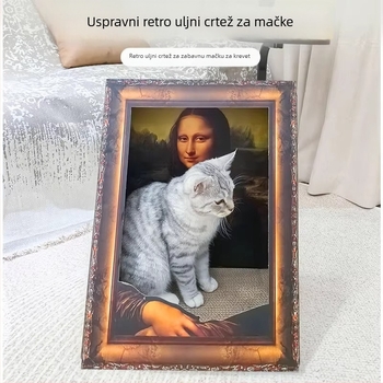 Mačja grebalica-gnijezdo od valovitog papira – otporna, zamjenjiva, sladak stil, pakiranje 5 komada