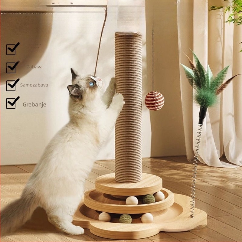 Grebalica za mačke od sisala, sladak stil, model 1008953059, marka Other