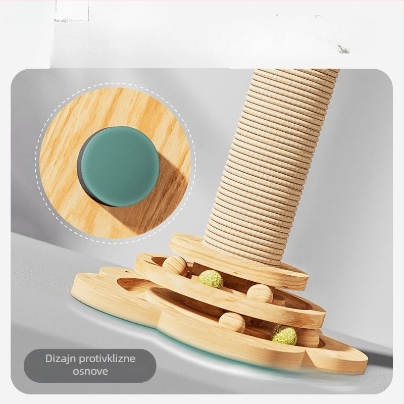 Grebalica za mačke od sisala, sladak stil, model 1008953059, marka Other