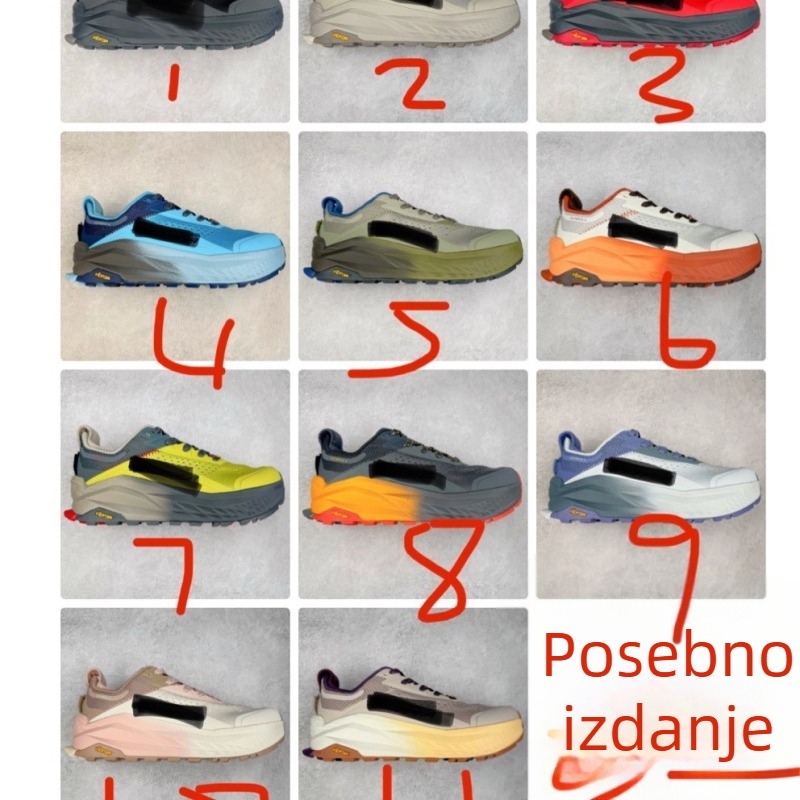 Cross-country tenisice za trčanje — prednje vezivanje, mrežasti gornji dio, niski profil, potplat od prirodnog kaučuka