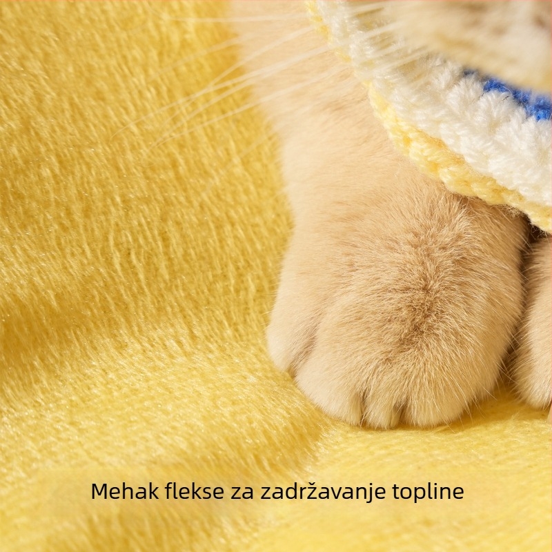 Mačje gnijezdo za sve sezone, poluotvorena sigurna spavaća niša, kućica za mačke — Materijal: PP cotton; Porijeklo: Kina; Brand: Snowball; Pogodno za: mačke; Kategorija: gnijezda za kućne ljubimce