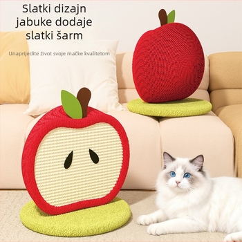 Uspravni stup za grebanje mačaka – sisal, Xinxuan brand, sladak stil, paket 10 komada