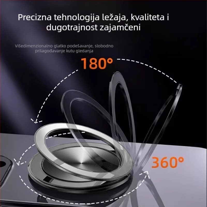 Stolni držač za telefon s 360° rotacijom, MagSafe-kompatibilnost, stražnji ljepljivi prsten držač