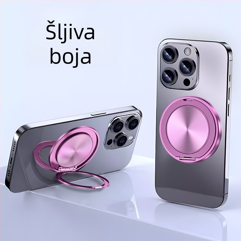 Stolni držač za telefon s 360° rotacijom, MagSafe-kompatibilnost, stražnji ljepljivi prsten držač