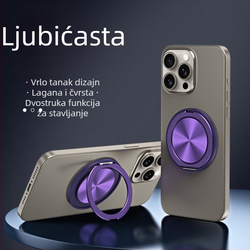 Stolni držač za telefon s 360° rotacijom, MagSafe-kompatibilnost, stražnji ljepljivi prsten držač