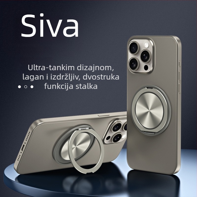 Stolni držač za telefon s 360° rotacijom, MagSafe-kompatibilnost, stražnji ljepljivi prsten držač