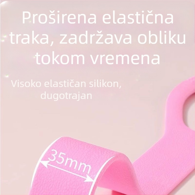 Uređaj za istezanje leđa za kućnu jogu sa silikonovim elastičnim užetom; otvorena leđa; Materijal: Drugo; Marka: Drugo