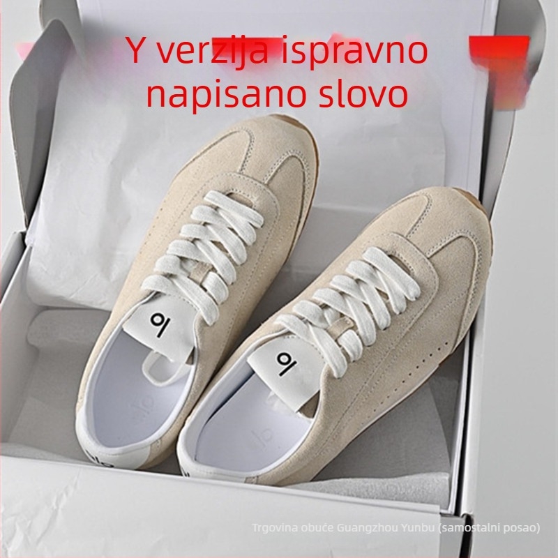 Casual ženske tenisice s umjetnim plišem na gornjem dijelu, PU ulošak, gumeni potplat, niski potpetica 1–3 cm, prednje vezanje