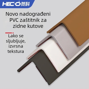 Meke PVC zaštitne trake za kutove zidova, dekor dnevnog boravka (Brend: He ke; Pakiranje: 70 kom.)