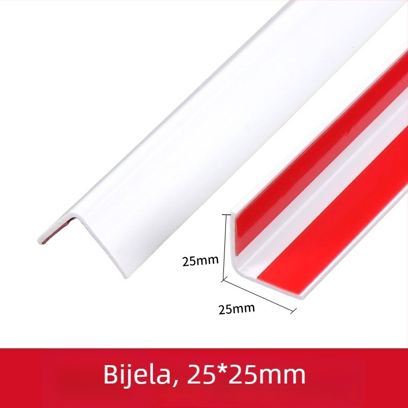 Meke PVC zaštitne trake za kutove zidova, dekor dnevnog boravka (Brend: He ke; Pakiranje: 70 kom.)