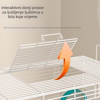 Kavez za syrskog hamstera – vila-stil dom, otporan na bijeg