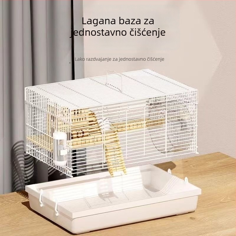 Kavez za syrskog hamstera – vila-stil dom, otporan na bijeg