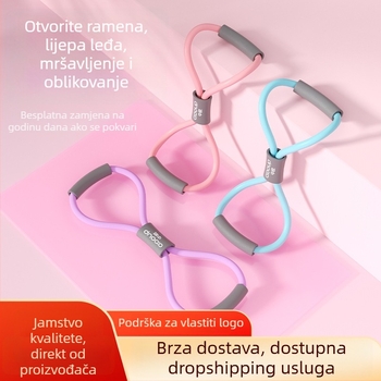 TPE Puller za otvaranje ramena i oblikovanje leđa, fitness i joga, jednostruka konstrukcija, pogodno za tinejdžere i odrasle