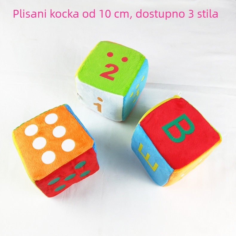 Dječja plišana kocka Baiju Huiyou, materijal PS, stil pravokutni kut, pakiranje 240 kom.
