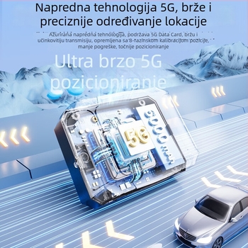 GT300LE GPS locator s preciznošću položaja 10 m, trajanje baterije 720 sati, memorija 1024 MB, Baidu map podrška, alarmni načini: vibracija, SOS, perimetar, pretjerana brzina