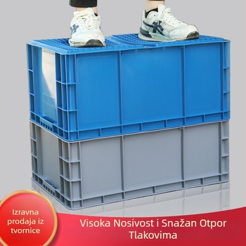 HDPE plastična turnover kutija, pravokutna, zapremnina 40-50 l, modeli 4628/4622/4616/46148, jednostavan moderan dizajn, mogućnost ispisa logotipa
