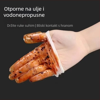 Jednokratne PVC rukavice, tanke, za pranje posuđa i čišćenje, pogodne za profesionalni catering