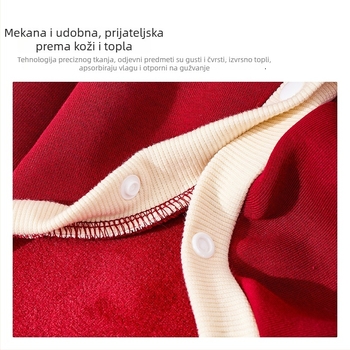 Mačji zimski sweatshirt s fleec podstavom, topao, debeo, svečani dizajn