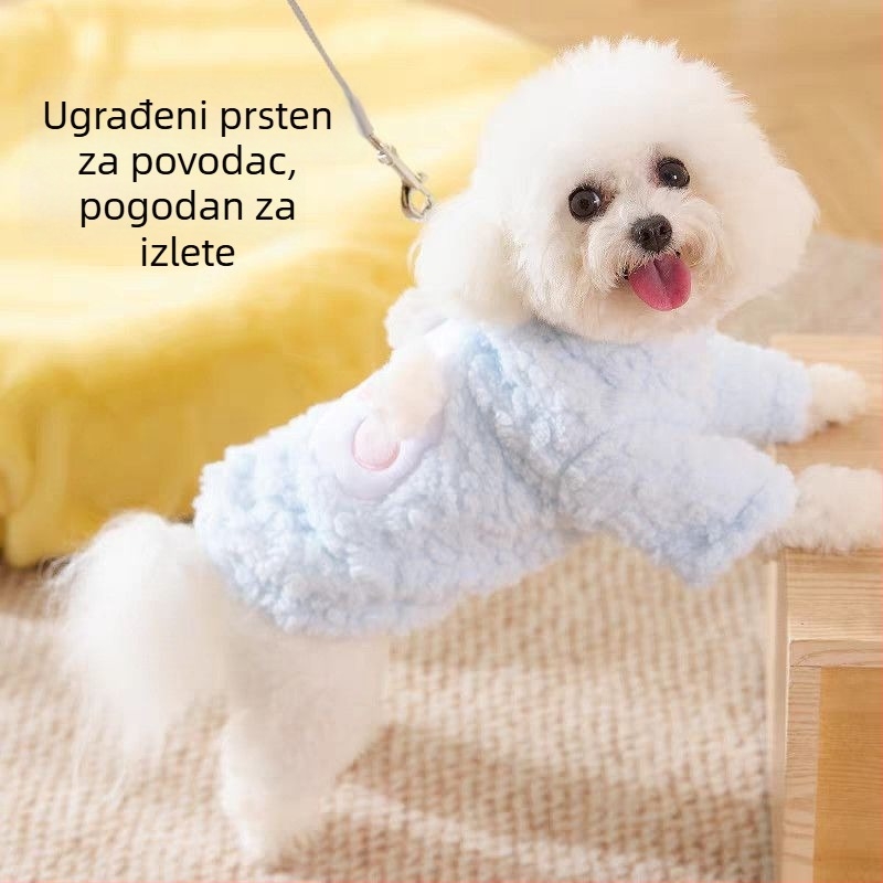Odjeća za kućne ljubimce zaMale pse i mačke – Teddy, Bichon, Schnauzer, Pomeranian, Corgi; Materijal: Sweatshirt cloth; Unisex; Kategorija: Odjeća za kućne ljubimce