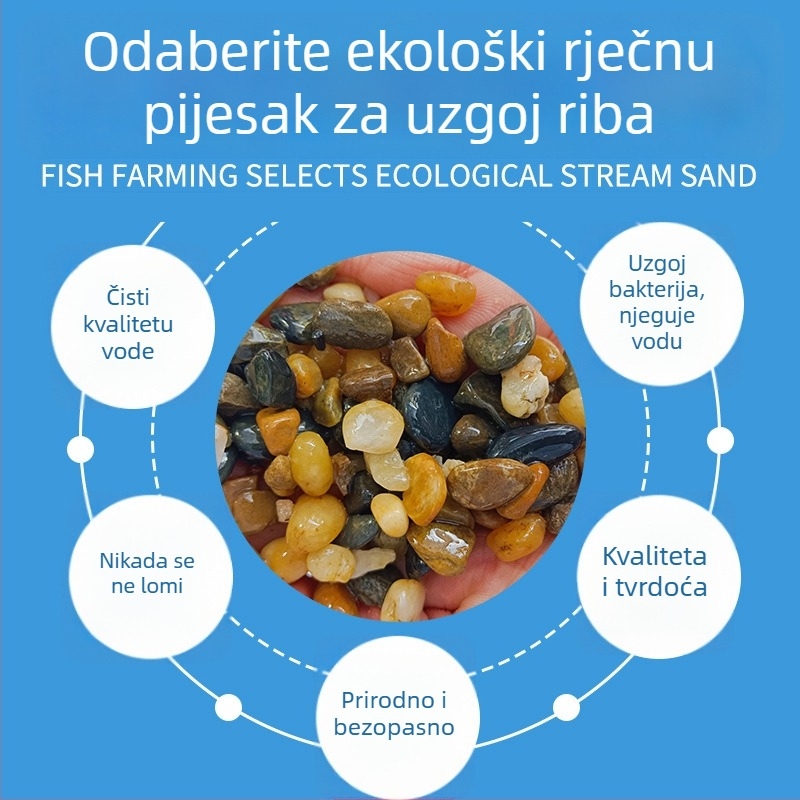 Kamen za krajobrazni akvarij s korisnim bakterijama