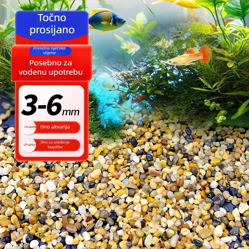 Kamen za krajobrazni akvarij s korisnim bakterijama