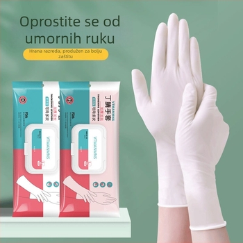Butyronitrile rukavice za pranje posuđa, debeljenje, predstavljene 2024