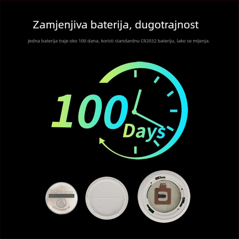 siindoo Lokalizator protiv gubitka – silikon, 7 g, CR2032 baterija, karabina za ključeve, za predmete, automobile, ključeve i ljude