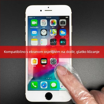 Jednokratne PE rukavice – prehrambene kvalitete, prozirne, vodootporne, Medicom 1201, pogodne za catering, preradu hrane, inspekciju, bojanje kose i šamponiranje
