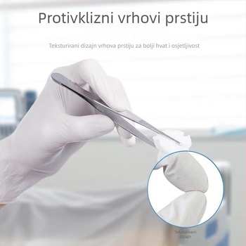 Jednokratne nitril rukavice, kvalitete hrane, pogodne za ljepotu, kuhinju i preradu hrane