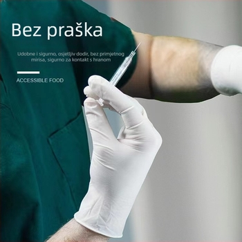 Jednokratne nitril rukavice, kvalitete hrane, pogodne za ljepotu, kuhinju i preradu hrane