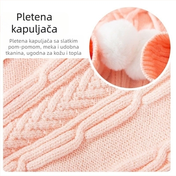 Xiumanli vuneni pulover za pse, stil princeze, univerzalna prilagodba