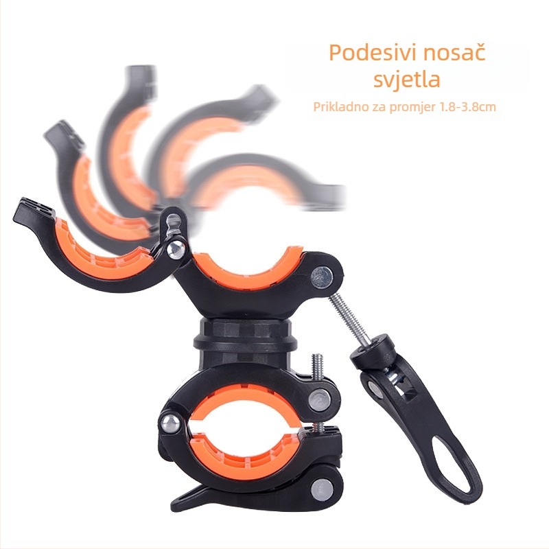 Prednji nosač lampe za bicikl – nije uvezen, kompatibilan s privatnim brendovima, za druga tržišta