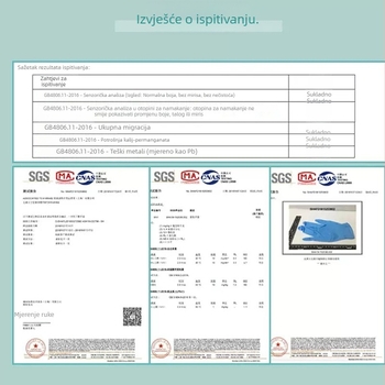 Jednokratne nitril rukavice za djecu, kvalitete hrane, za crtanje i kućnu upotrebu, veličine XS–S, 4 boje