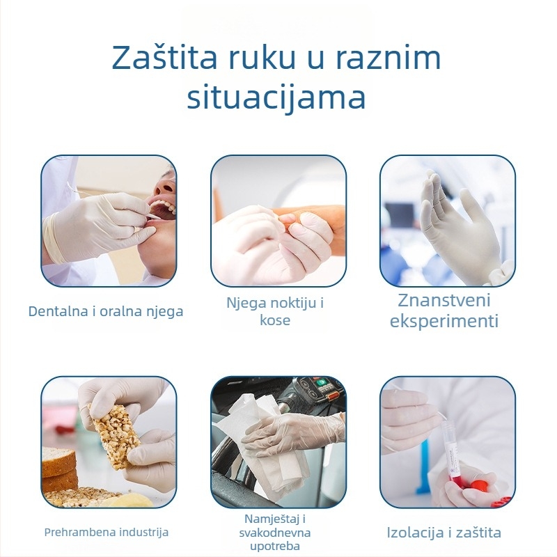 Pang Han jednokratne latex rukavice za medicinsku uporabu, odobrenje 20152140239