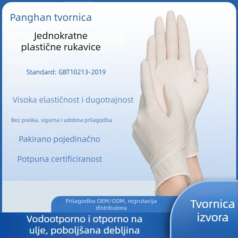 Pang Han jednokratne latex rukavice za medicinsku uporabu, odobrenje 20152140239