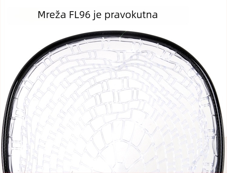 MAXIMUMCATCH Karbonska pletena mreža za ribolov mušicom