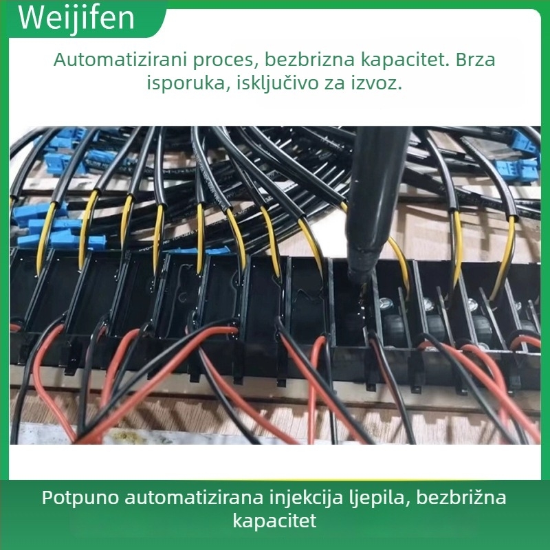 Automobilski DC-DC pretvarač s izlazima 12V i 5V, ulaz 17-26V AC, do 5A, učinkovitost 95%, IP67, težina ~60 g