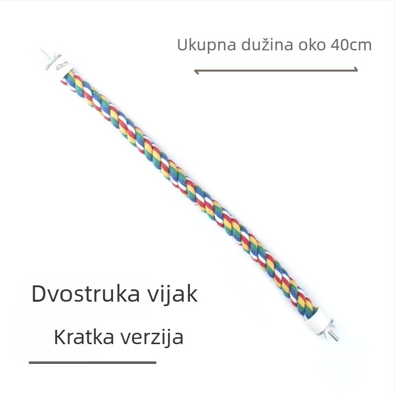 Igračka za penjanje s konopom za Sugar Glider – pamuk uže, Weibi marka