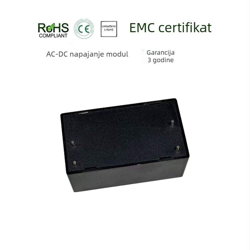 YTC-10-12 Izolirano regulirano AC-DC napajanje, mini step-down modul, 10W, izlaz 12V/24V