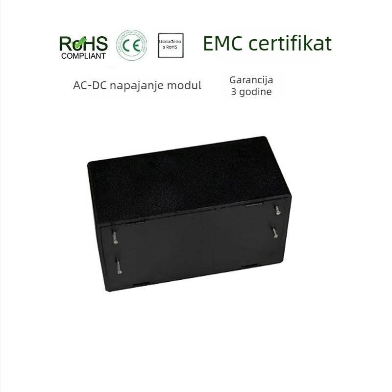 YTC-10-12 Izolirano regulirano AC-DC napajanje, mini step-down modul, 10W, izlaz 12V/24V