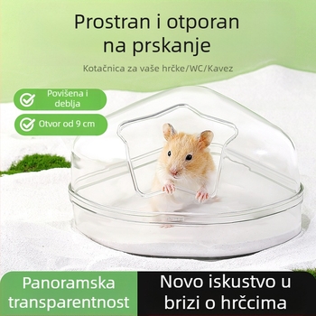 Hamster igračka – trokutasti dizajn, dvostruka namjena, podloga povećana; Materijal: Drugo; Marka: Half purple half red; Kategorija: Hrana za kućne ljubimce; Uvoz: Ne